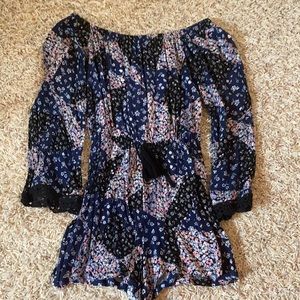 Off the shoulder romper